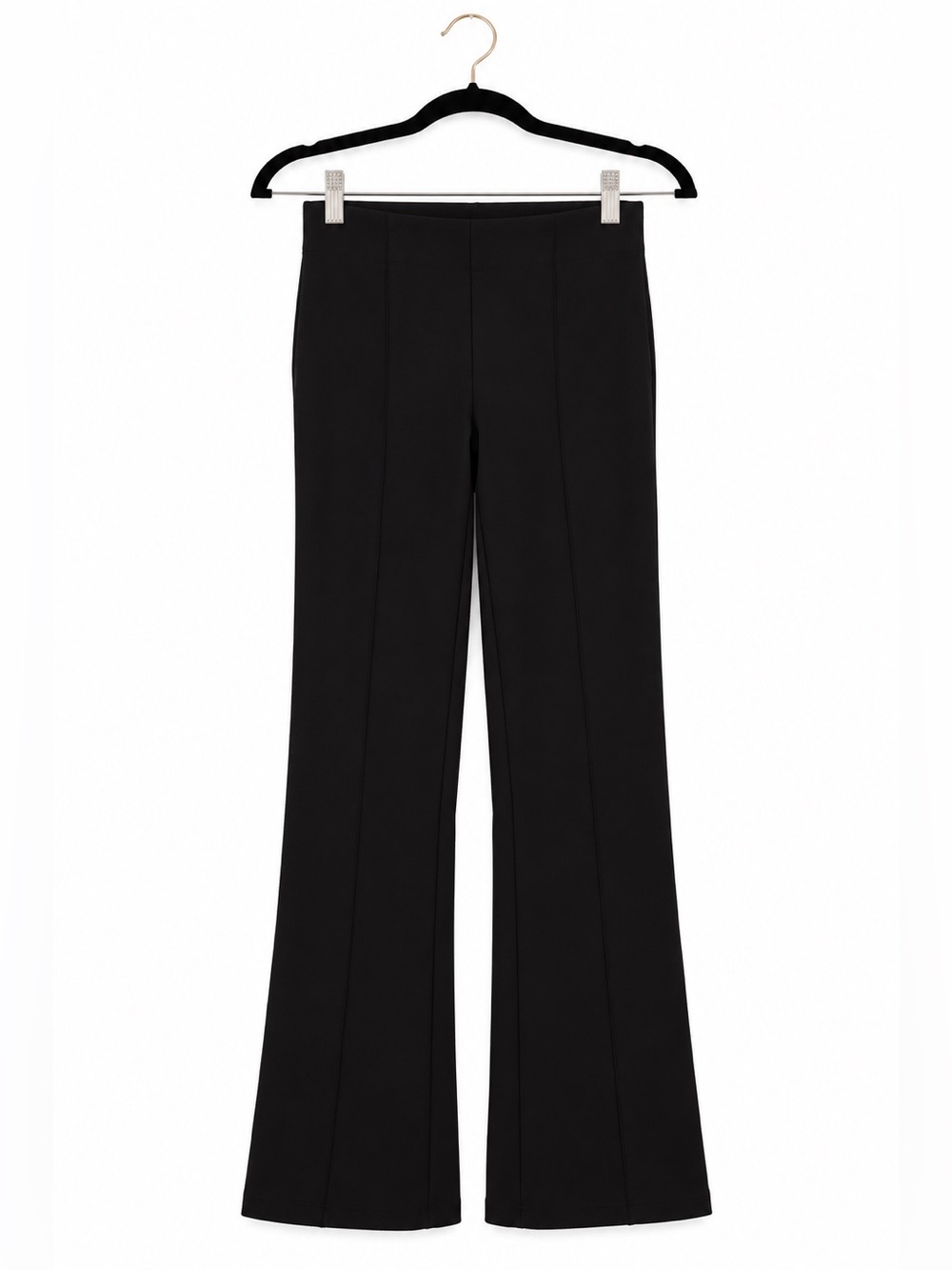 SPANX Black High-Waisted Flare Pants | Size Small